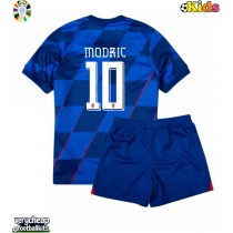 Croatia Luka Modric #10 Replica Away Minikit Euro 2024 Short Sleeve (+ pants)